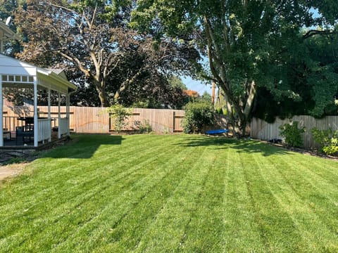 Large Backyard for outdoor games