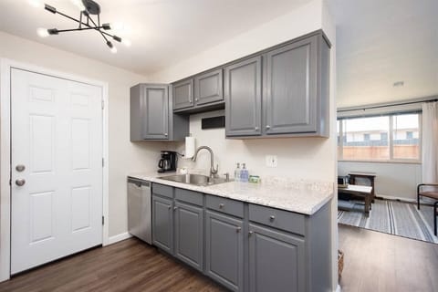 Experience the joy of cooking in our modern and fully equipped kitchen.