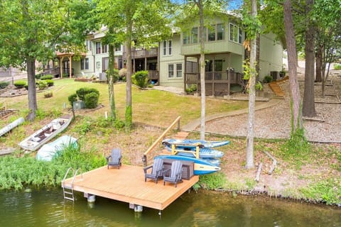 Welcome to Lakeside Nest - our beautiful home with a private dock ON Lake Rayburn!