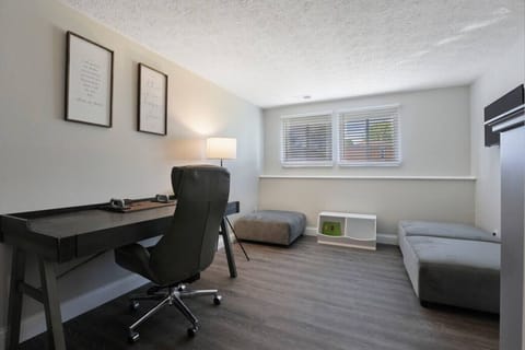 lower level office area