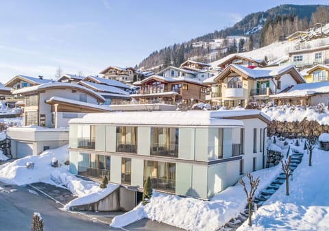 Sky, Building, Snow, Window, World, Mountain, House, Freezing, Urban Design, Residential Area