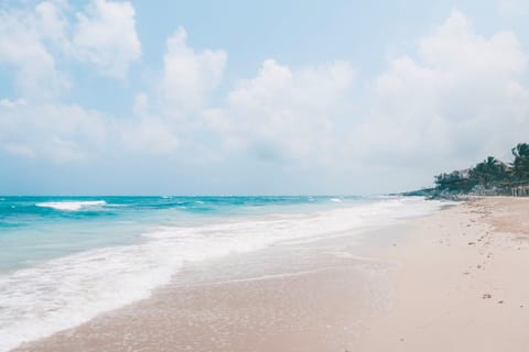 Beach nearby, beach towels