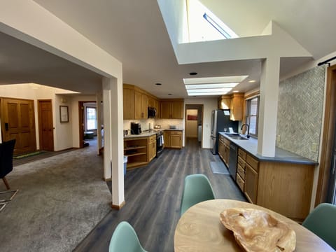 Large open access kitchen and kitchenette with all the amenities, new appliances