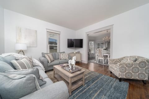 Living room - queen size hide-a-bed sofa