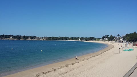 On the beach