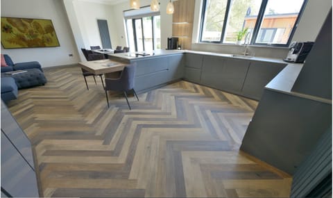 Kitchen dining living room 