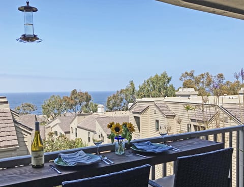 Ocean view from the bar on the balcony