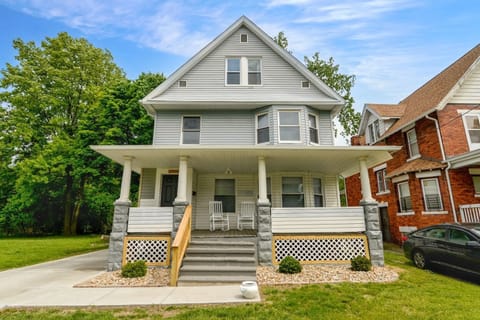 The front view of our weekend home sets the tone—charming, welcoming, and full of character. From the moment you arrive, you’ll feel the cozy vibes and thoughtful touches that make this stay feel like your own special escape.