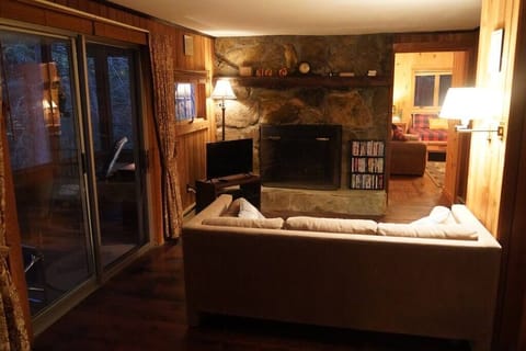 Fireplace, DVD player