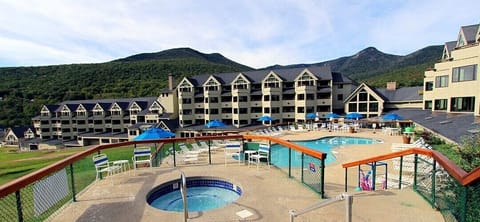 Indoor pool, outdoor pool