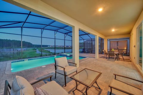 Indoor pool, a heated pool