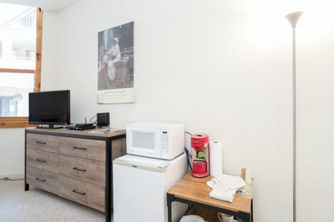 Fridge for the essentials.