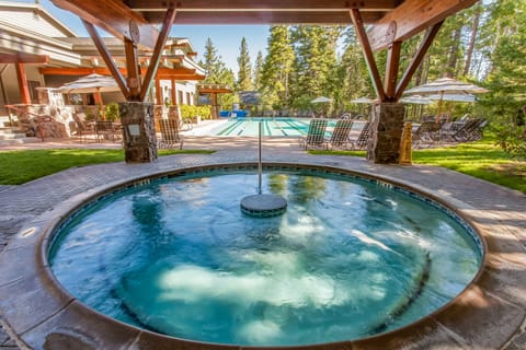 Indoor pool, a heated pool