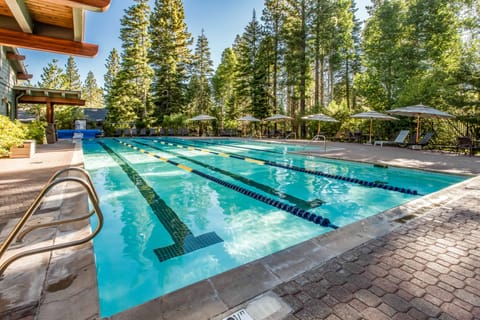 Indoor pool, a heated pool