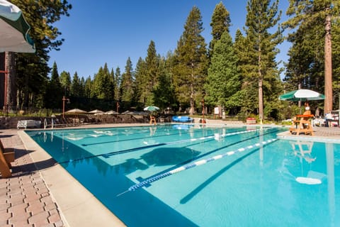 Indoor pool, a heated pool