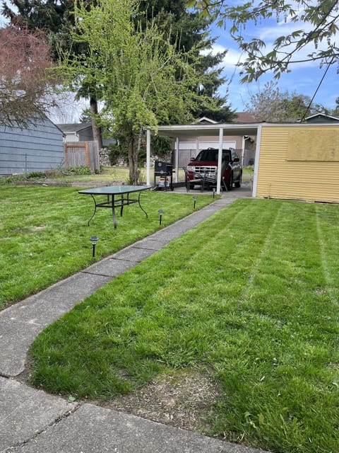 Backyard as well as additional parking.