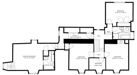 Floor plan | Morfa Ganol, Llangrannog