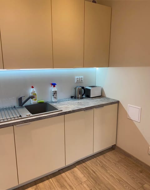 Fridge, oven, dishwasher, electric kettle