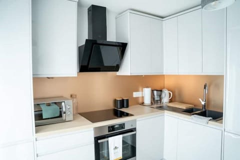 Fridge, oven, dishwasher, electric kettle