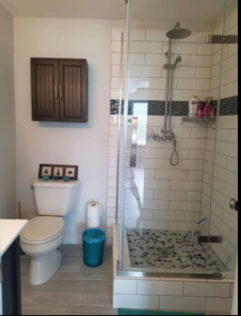 Combined shower/tub