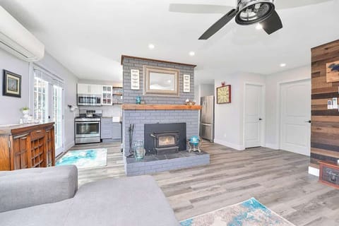 Spacious living room space.