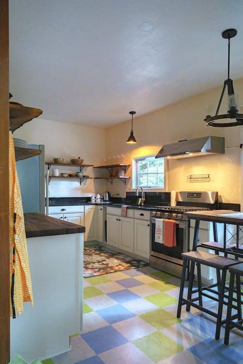 Well-stocked kitchen