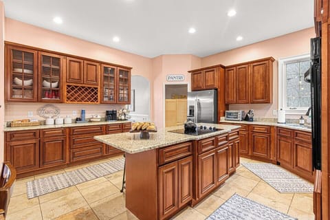 Massive kitchen with open concept