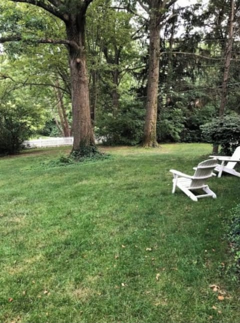 Sit in the Adirondack chairs and sip a drink, read or birdwatch.