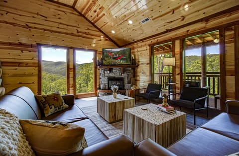 Open Living Room with breath-taking views