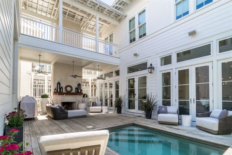 Indoor pool, a heated pool