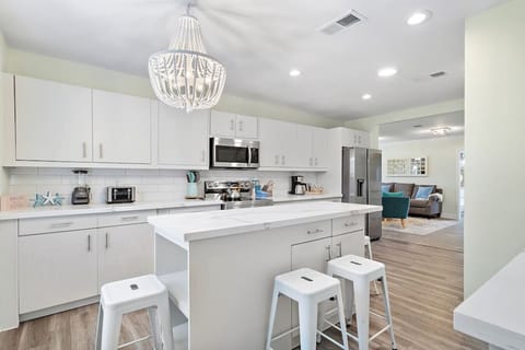 Whip up delicious meals in this charming kitchen