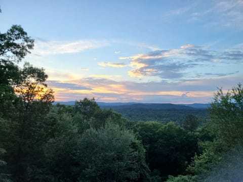 Unwind with stunning sunset views over the rolling hills—pure serenity just outside your door.