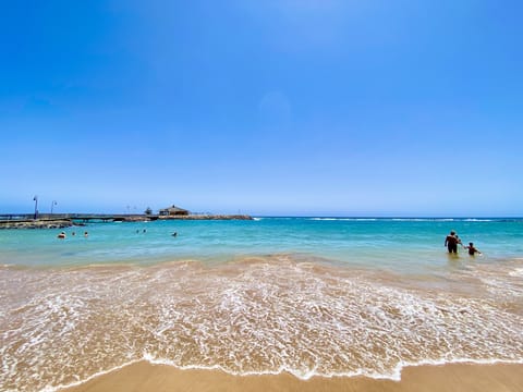 Beach nearby, beach towels