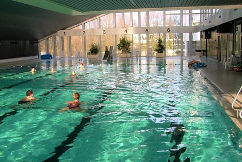 Indoor pool, a heated pool