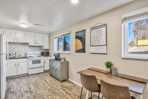 Our kitchen and dining area