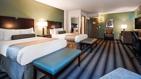 Unit with 2 Double beds