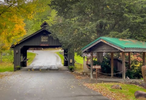 Cross into charm: Enter a community where mountain memories are made.