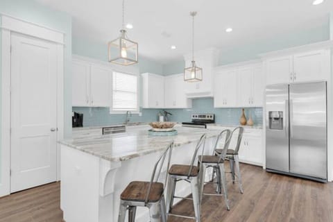 Breeze is caffeine-enabled with both a regular and a Keurig-style coffee maker!