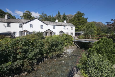 No.4 The Forge in Coniston in the Lake District from across the river