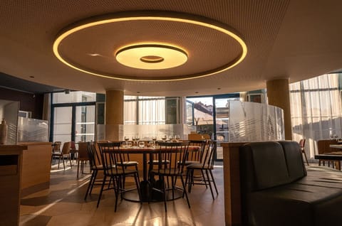 Hungry? Enjoy a delicious meal at the on-site restaurant.