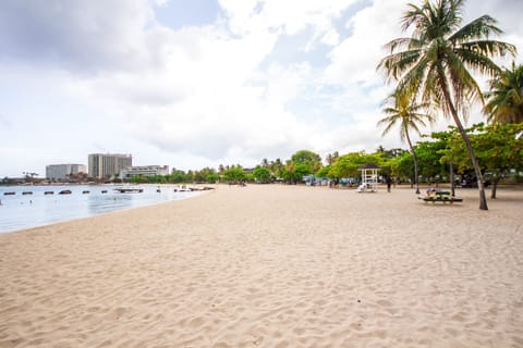 Sun loungers, beach towels