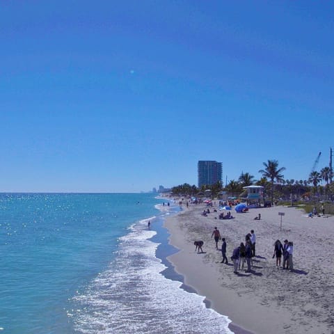 Beach nearby