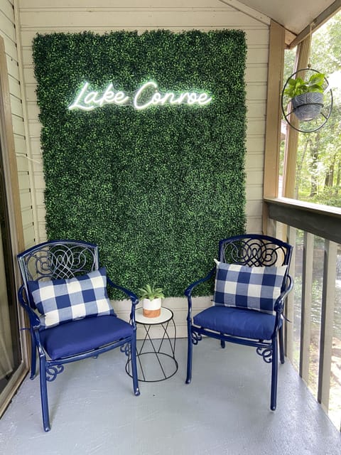 Relax, unwind and have a selfie at our private patio.