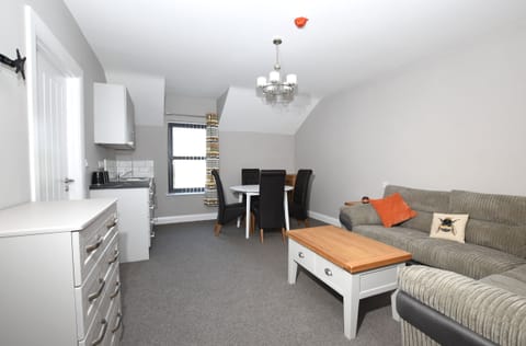 Kitchenette with dining & living area