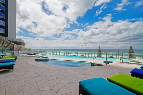 Indoor pool, outdoor pool