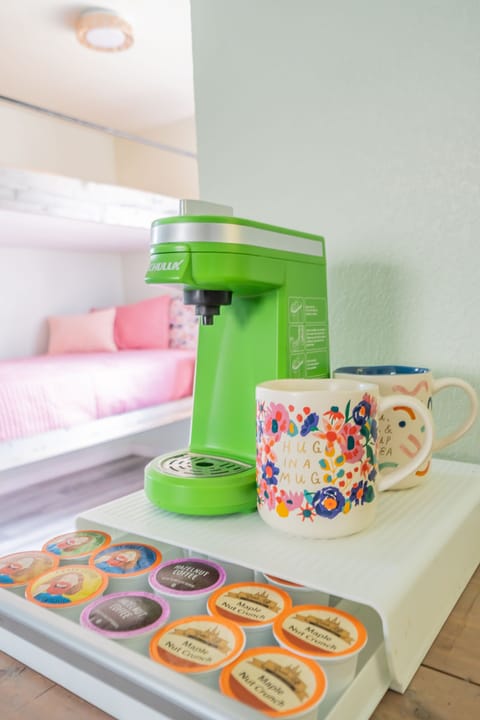 Awaken your senses, complete with a modern and user-friendly coffee maker.