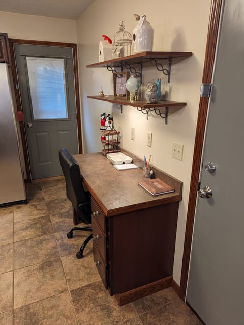kitchen desk / workspace 