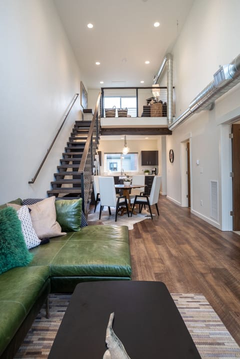 The open-concept living area is perfect for entertaining guests | Main Level