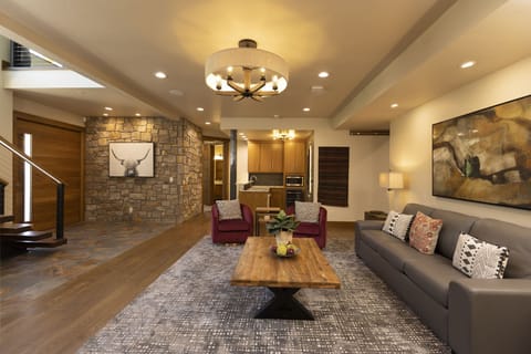 2nd Living Space and Bar (Downstairs adjacent to the 3rd and 4th bedrooms and the Theatre and Game Room