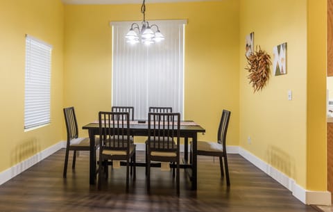 Formal dining area